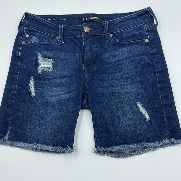 Liverpool Jeans Company Bermuda Jean Shorts 28 - Picture 1 of 4
